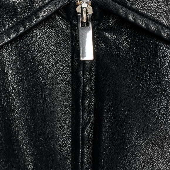 BNWT FAUX LEATHER JACKET - Picture 6 of 7